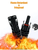 Conector Solar MC al por Mayor, Cable Chino 1000V TUV Impermeable IP67, Conector de Panel Solar, Enchufe DC PV para Cable PV de 6mm y 4mm
