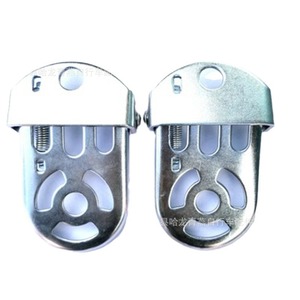 Pédales de plateforme pour vélo de montagne, axe en acier, argenté, durable, pour vélos de montagne - Product Image 5