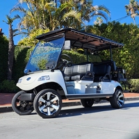 Voiture électrique HDK EV, bus VIP de luxe, 6 places, batterie au lithium 48V, buggy, nouvelle voiturette de golf électrique pour le tourisme