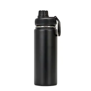 12Oz/18Oz/22Oz/32Oz/40Oz Roestvrijstalen Vacuümfles Geïsoleerde Reis Thermische Mok Tuimelaar Kopjes Waterfles Met Handvat Deksel