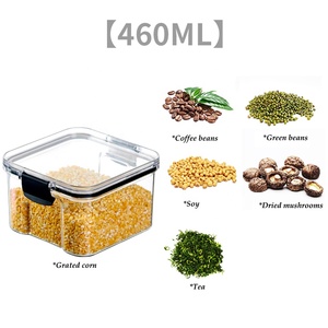 Recipientes Herméticos para Almacenamiento <span class=keywords><strong>de</strong></span> Alimentos con Tapas, Plástico, para <span class=keywords><strong>Cereales</strong></span>, Harina, Azúcar, Almacenamiento <span class=keywords><strong>de</strong></span> Alimentos para Fiestas - Product Image 5