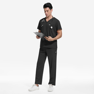 42192 Conjunto de Uniforme Médico Unisex Tejido, Transpirable y de Secado Rápido, con Logotipo Personalizado, para Hombres - Product Image 2