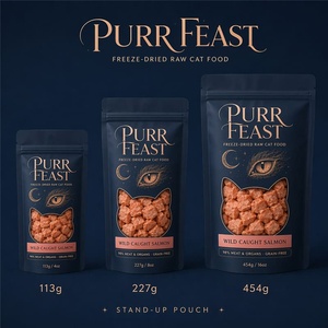ถุงอาหาร<span class=keywords><strong>แมว</strong></span>พิมพ์โลโก้ตามสั่ง รูปทรงหัวแมว มีหน้าต่างใส ปิดผนึกได้ ซิปล็อค ตั้งได้ บรรจุภัณฑ์อาหารสัตว์เลี้ยงสุดหรู สำหรับแบรนด์พรีเมียม รับผลิตแบบ OEM - Product Image 3