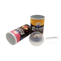 Fabricants chinois de boîtes en papier : Fourniture de tubes d'emballage pour chips de qualité alimentaire, petits tubes ronds en papier pour chips