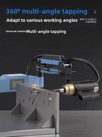 Mesin Tap Servo Elektrik Otomatis Penuh Tailisen Tipe Desktop Ukuran Ringkas Genggam Universal Putar CNC Daya 1.2kW