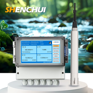 جهاز تحكم متعدد المعايير لقياس الموصلية والمواد الصلبة الذائبة الكلية والملوحة مع مستشعر درجة الحموضة والعكارة، محلل مراقبة جودة المياه عبر الإنترنت - Product Image 2