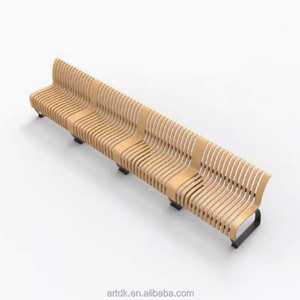 <span class=keywords><strong>Banc</strong></span> d'attente Y523 en bois massif artisanal – Sièges commerciaux nobles et luxueux – Mobilier d'art minimaliste nordique - Product Image 3