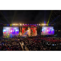Pantalla LED Flexible a Todo Color para Interiores y Exteriores, Panel LED P2.5 P3.91 para Escenarios, Iglesias, Publicidad y Alquiler