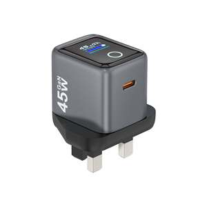 Caricabatterie Rapido da 45W con Singola Porta Type-C, Adattatore da Viaggio per <span class=keywords><strong>iPhone</strong></span> con Funzione PD per Prese UK, US, EU, Compatibile con <span class=keywords><strong>iPhone</strong></span> 17 - Product Image 1