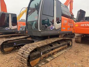 Hitachi Zx240, excavadora de orugas de fabricación japonesa usada, los componentes del núcleo incluyen el accesorio del cubo de la excavadora de construcción del motor - Product Image 2