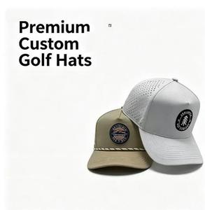 Casquette Courbée en Coton NOVA Personnalisable avec Logo Blanc, Perforée au Laser, Respirante, Séchage Rapide, Imperméable, pour Homme et Femme, Idéale pour le Sport, les Activités de Plein Air et le Golf - Product Image 1