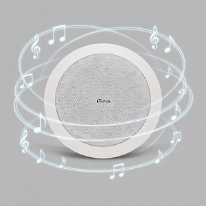 Thinuna TS-6L II Pro, Equipo <span class=keywords><strong>de</strong></span> Sonido, Altavoz Coaxial <span class=keywords><strong>de</strong></span> Techo <span class=keywords><strong>de</strong></span> 6 Pulgadas, 8Ω, 30W, Sistema <span class=keywords><strong>de</strong></span> Música Ambiental <span class=keywords><strong>de</strong></span> 2 Vías <span class=keywords><strong>para</strong></span> Audio Comercial - Product Image 1