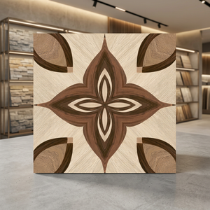 Carreaux de mur en pierre antique de match de livre en bois 300x300mm Design de cour rurale mate - Product Image 3