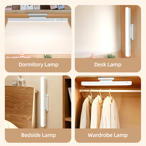 Led sạc pin hiện đại đèn tủ ánh sáng tủ quần áo 3 màu <span class=keywords><strong>Dimmable</strong></span> 6V USB đọc phòng ánh sáng - Product Image 6