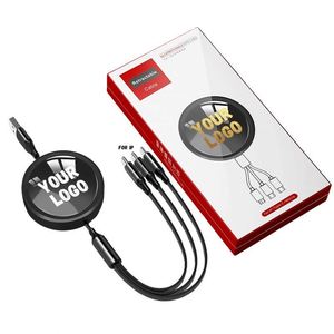Ys8619 Mobile Sync Data 3 in 1 Micro Multi <b>Usb</b> <b>Type</b>-<b>C</b> Phone <b>Charging</b> Power <b>Cable</b> <b>Type</b> <b>C</b> With Logo Custom Promotional Gifts - Product Image 1