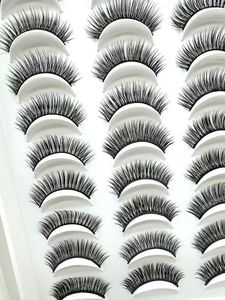 Lot de 20 paires de faux <span class=keywords><strong>cils</strong></span> épais, styles variés, grande capacité, pour maquillage de scène et quotidien – Nouveauté en gros - Product Image 4