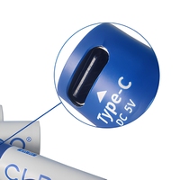 Baterías Recargables de Zinc-Níquel CLDP AA USB Tipo C de 2000mWh y 1.6V para Distribuidores