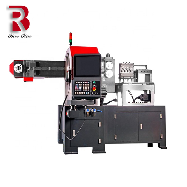 Automatic 3D / 2D Wire Bending Machine with Rolling Cutting and Straightening Function up to 16mm