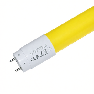 Tubo LED Giallo T8 8W 600mm Monofase Attivo con Certificazione CE RoHS - Product Image 2