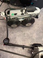 Robot d'inspection de canalisations PTZ 4K télécommandé, étanche IP68, câble de 300 m, CCTV pour égouts avec alerte de fuite sous pression et rapport IA