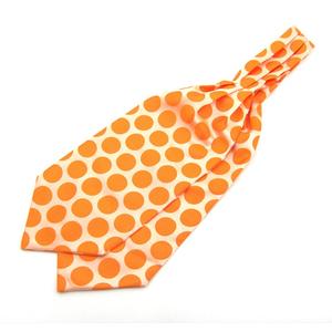 Conjunto de Corbata <span class=keywords><strong>Ascot</strong></span> y <span class=keywords><strong>Pañuelo</strong></span> de Poliéster Personalizado para Hombre, Corbata <span class=keywords><strong>Ascot</strong></span> Informal Tejida en Jacquard con Estampado de Lunares y Cuadros - Product Image 6