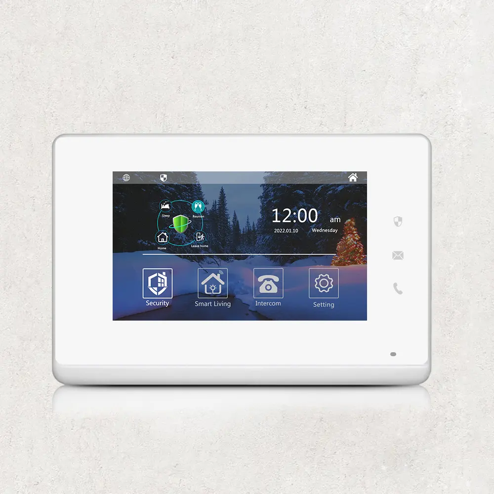 7' Smart home Home Control Panel , Security&video intercom & alarm all in 1,LANBON L8 Series