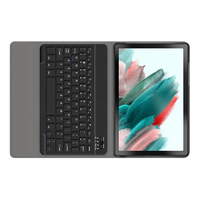 Casing Keyboard Funda, Sarung untuk Samsung Galaxy Tab A8 10.5 A7 10.4 Tab A 10.1 2019 Penutup Bahasa Rusia Spanyol Inggris Arab