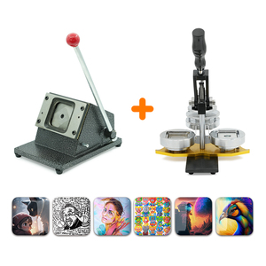 Hot bán Durable tùy chỉnh kích thước giấy Cutter vuông 50*50 mét DIY nhãn hiệu huy hiệu thẻ kim loại - Product Image 6