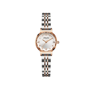 นาฬิกาผู้หญิงสุดหรูพร้อมดีไซน์กระจกสามมิติ นาฬิกาขนาดเล็ก - Product Image 1