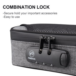 Smelly Proof Smell Carbon Lined Smell Proof Bag FIREDOG Carbon Lined Travel Smelly Odor Proof Case Smell Proof Bag With Lock
