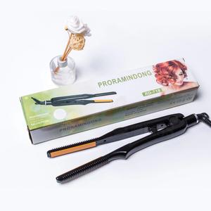 Profesyonel 2'si 1 Arada Mini MCH Seramik Düzleştirici ve Hacim Verici Ütü Hızlı Isınan Saç Düzleştirici Kök Kıvırıcı Ev Tipi Kullanım İçin - Product Image 4