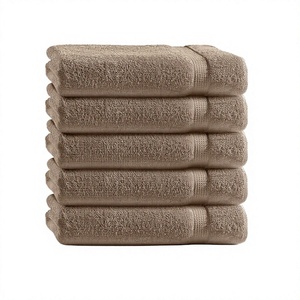 Wholesale 100% Cotton Solid Black Woven Compressed Eco-Friendly Hand <b>Towel</b> Set Luxury <b>Hooded</b> Beach Bath Disposable Hand <b>Towel</b> - Product Image 3