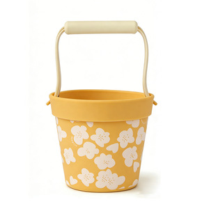 Ensemble de seaux de plage en silicone multifonctionnels pour creuser dans le sable, jouer dans l'eau, jouet de neige, jeu interactif parent-enfant en plein air pour enfants - Product Image 2