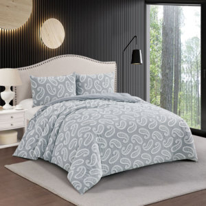 Bộ Chăn Ga Gối Chần Sợi 3 Món Bộ Chăn Ga Gối <span class=keywords><strong>Boho</strong></span> Sang Trọng Mềm Mại Và Thêu Dành Cho Tất Cả Các Mùa - Product Image 2