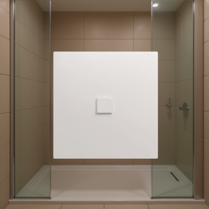 Plato de Ducha Harmony Cuadrado 80 x 80 cm Blanco 9003 - Product Image 3