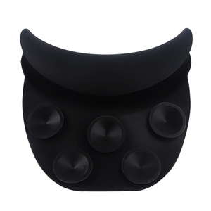 All'ingrosso morbido in Silicone antiscivolo Shampoo poggia collo cuscino salone lavandino cuscino collo con ventose - Product Image 2