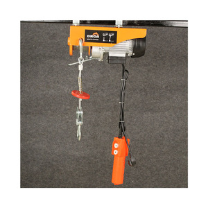 Industrie de levage <span class=keywords><strong>Mini</strong></span> 500kg Construction Micro 200kg 120V 300kg 400kg Petit Micro Palan à câble métallique - Product Image 5
