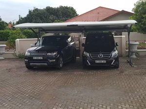 Youya Parking Hangar <span class=keywords><strong>Toit</strong></span> Usage Domestique Étanche En Aluminium Auvent De Stationnement De Voiture Simple/deux/trois/quatre Voitures Pvdf <span class=keywords><strong>Toit</strong></span> Carport <span class=keywords><strong>Garage</strong></span> - Product Image 6