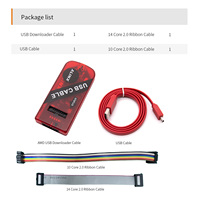 Cable de Plataforma ALINX AL321 USB Blaster JTAG para Descarga de Programas para Chips XILINX AMD FPGA