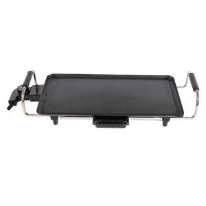XINHUA Marmite Ménagère Barbecue Électrique Sans Fumée <span class=keywords><strong>Plancha</strong></span> Grill Aluminium CB OEM PTFE 27 pour Usage Domestique Noir - Product Image 3