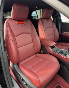 Fundas de Asiento de Coche Acolchadas Individuales Rojas a <span class=keywords><strong>Precio</strong></span> de Fábrica para Modelos Ford Cadillac - <span class=keywords><strong>Ecosport</strong></span> Mondeo, Media Cobertura Delantera - Product Image 1