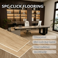 Plancher en vinyle rigide composite en pierre SPC écologique HANLI 5 mm, système de clic, pour la décoration intérieure