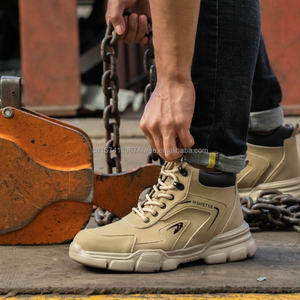 Oem & odm נגד חסימת נעלי עבודה נעלי פלדה בטיחות מגן יוניסקס לגברים לעבודה במפעל - Product Image 6