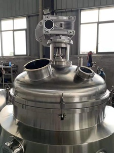 Mélangeur vertical en acier inoxydable avec agitateur chauffant et revêtement pour le mélange de produits chimiques, composants essentiels du moteur à engrenages - Product Image 2