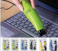 2019 Offre Spéciale produits électroniques Gadgets de nettoyage USB MINI aspirateur ordinateur clavier de jeu brosse à poussière