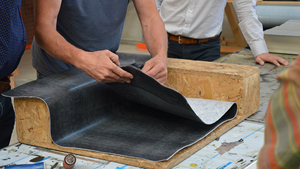 Rouleaux de toit en <span class=keywords><strong>caoutchouc</strong></span> Epdm personnalisé 60mil 20 'X 100' Matériaux de toit plat noir pour maisons en bois Caractéristique étanche - Product Image 5