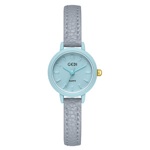 Montre pour femme simple et délicate avec un bracelet fin et délicat, style rétro et haut de gamme, montre à quartz étanche pour femme - Product Image 5