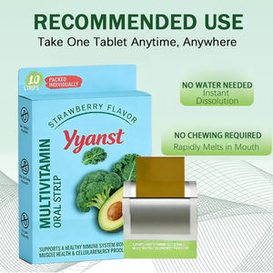 Tiras Orales Multivitamínicas y Minerales para Adultos OEM/ODM para la Salud Muscular, Sin GMO, 100% Natural, Vegano y Sin Gluten, Empaque Personalizado - Product Image 6