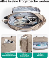 Sac de sport multifonction pour femme, grande capacité, porte-tapis de yoga, résistant à l'eau, sac de voyage, sac à bandoulière pour ordinateur portable
