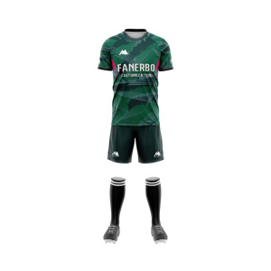 Maillot de football sur mesure de qualité supérieure avec nom et logo de l'équipe pour uniformes - Product Image 3